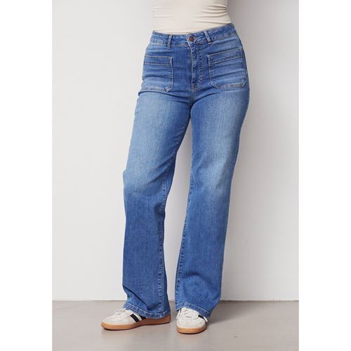 Byxor - Bologna Wide Jeans – mid denim